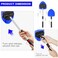 LUKCOZMO Windshield Cleaner Car Windshield Cleaning Tool with 3 Reusable and Washable Microfiber Pads and Extendable Handle Microfiber Car Window Cleaner