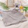 Apricot Lamb Stuffed Animals Security Blanket Gray Koala Infant Nursery Character Blanket Luxury Snuggler Plush Gray Koala