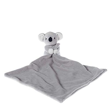 Apricot Lamb Stuffed Animals Security Blanket Gray Koala Infant Nursery Character Blanket Luxury Snuggler Plush Gray Koala