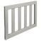 Salcod Toddler Safe Guardrail Compatible with Storkcraft and Graco Crib Conversion CPSC Crib Rail for Prevent Toddler from Rolling Off The Bed Gray