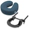 Saloniture Adjustable Massage Table Face Cradle and Pillow 3 Foam Blue