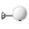 simplehuman Brushed 8 Round Wall Mount Sensor Makeup Mirror 5x Magnification HardWired 100240v Stainless Steel 8