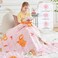 HOSUKKO Weighted Blanket 5 lbs Pink Cat Heavy Blanket Small Size Breathable Blanket36 48 inches 5 lbs