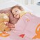 HOSUKKO Weighted Blanket 5 lbs Pink Cat Heavy Blanket Small Size Breathable Blanket36 48 inches 5 lbs