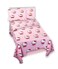 Hello Kitty Sheet Set Bundle of Hello Kitty Bedding Including Flat Sheet Fitted Sheet and Pillowcase for Twin Bed Plus Stickers More for Kids
