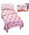 Hello Kitty Sheet Set Bundle of Hello Kitty Bedding Including Flat Sheet Fitted Sheet and Pillowcase for Twin Bed Plus Stickers More for Kids