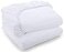Utopia Bedding Fitted Sheet Pack of 2 Bottom Sheets Soft Brushed Microfiber Deep Pockets Shrinkage Fade Resistant Easy Care Full White