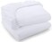 Utopia Bedding Fitted Sheet Pack of 2 Bottom Sheets Soft Brushed Microfiber Deep Pockets Shrinkage Fade Resistant Easy Care Full White
