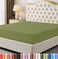 Utopia Bedding Queen Fitted Sheet Bottom Sheet Deep Pocket Soft Microfiber Shrinkage and Fade ResistantEasy Care 1 Fitted Sheet Only Olive