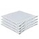 Kingnex Covers Only 4 Pack Waterproof Down Feather Proof Euro Pillow Protectors with Zipper 26x26 European Square Throw Pillow Covers
