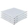 Kingnex Covers Only 4 Pack Waterproof Down Feather Proof Euro Pillow Protectors with Zipper 26x26 European Square Throw Pillow Covers