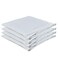 Kingnex Covers Only 4 Pack Waterproof Down Feather Proof Euro Pillow Protectors with Zipper 26x26 European Square Throw Pillow Covers