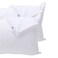 Kingnex 4 Pack Feather Proof Pillow Protectors King Size with Zipper Waterproof Down Proof Bamboo Viscose Terry Surface