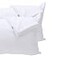 Kingnex 4 Pack Feather Proof Pillow Protectors with Zipper Standard Size Waterproof Down Proof Bamboo Viscose Terry Surface