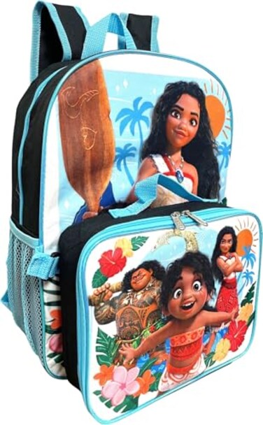 Ruz Moana 2 16 Inch Backpack With Removable Matching Lunch Box Set