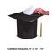 Creative Converting unisex adult Flat Cap Shaped Card Box Black One Size US