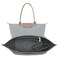 LOUKAYCCI Felt Purse Organizer Insert for Longchamp Le Pliage M Handbag Insert MediumGary