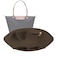 Lckaey Purse Organizer Insert for longchamp le pliage Handbags Insert Organizer 1012coffeeS