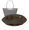 Lckaey Purse Organizer Insert for longchamp le pliage Handbags Insert Organizer 1012coffeeS