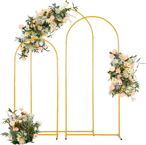 Vincidern Vincidern Metal Wedding Arch Backdrop Stand