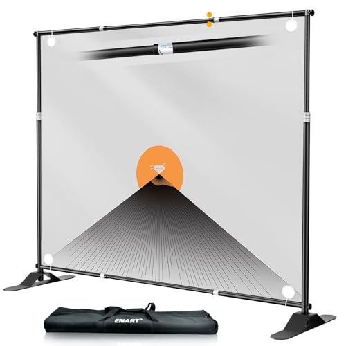emart Emart 10x10 Ft Heavy Duty Banner Backdrop Stand Kit