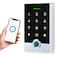 AMOCAM Wireless WiFi TUYA Access Control System Fingerprint Password StandAlone Door Access Control Keypad with ID Keyfob WG2634 EM Card Reader Access Controller Full Metal Weatherproof Backlight