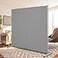 RANTILA Single Large Panel Room Divider Privacy Screen for Office Partition Separators Freestanding Divider 71W x 695H Grey