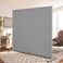 RANTILA Single Large Panel Room Divider Privacy Screen for Office Partition Separators Freestanding Divider 71W x 695H Grey