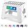 Dyforce Folding Step Stool 9 Inch Kids Step Stool Heavy Duty Step Stools for Adults Compact Foot Stools LightWeight Toddler Step Stools for Kitchen Bathroom Holds Up to 300 lbs White