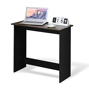 FURINNO Simplistic Study Table Columbia Walnut