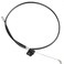 ttmagic Universal Recliner Release Cable Replacement Part Sofa Couch Recliner Pull Cable 37inch 5mm Cable Barrel End SShaped Hook Exposed Cable 475 in Length