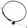 ttmagic Universal Recliner Release Cable Replacement Part Sofa Couch Recliner Pull Cable 37inch 5mm Cable Barrel End SShaped Hook Exposed Cable 475 in Length