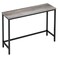 Timberer 394 Console Table Hallway Entrance Table Sofa Table Behind Couch for Living Room Entryway Easy Assembly Accent TableGrey