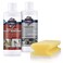 CLEAN MY STEEL Stainless Steel Rust Remover and Protector Kit NSF 85 oz Includes B570 Rust Remover B580 Cleaner and Protector Sponge and Gloves