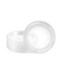 PLASTICPRO 40 Pack Clear Plastic Plates 6 Inch Durable Disposable Plastic Dinner Plates for Parties Events BBQ