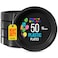 Exquisite Party Solids Black Plastic Plates For Party Supplies 10 Black Disposable Plates Heavy Duty 50 Pcs Plastic Dinnerware Sets Heavy Duty 350 GSM Disposable Dinnerware Set