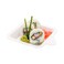 Restaurantware Small Bagasse Tasting Plate Mini Tasting Plate Durable All Natural Premium Disposable Material 4 x 5 White 100ct Box