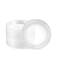 PLASTICPRO 160 Pack Clear Plastic Plates 6 Inch Bulk Pack Durable Disposable Plastic Dinner Plates for Parties Events BBQ