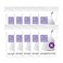 simplehuman Code K 200 Count Custom Fit Liners Drawstring Kitchen Trash Bags OnebyOne MessFree Dispense Extra Thick Double Seamed 50 PCR Plastic 3045 Liter 812 Gallon White