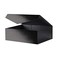 JINGUAN Large Black Collapsible Gift Box with Magnetic Closure Lid 135x9x41 Inches Groomsman Proposal Box Rectangle Present Box Glossy Black 1 Pack