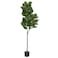 Nearly Natural 45ft Fiddle Leaf Fig Artificial Tree