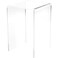 Plymor Clear Acrylic Vertical Square Display Riser 9 H x 6 W x 6 D 316 thick