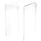 Plymor Clear Acrylic Vertical Square Display Riser 9 H x 6 W x 6 D 316 thick