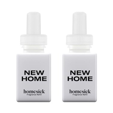 Pura Homesick Home Scent Refill Smart Home Air Diffuser Fragrance LongLasting Luxury Scent per Refill Clean Diffuser Fragrance Household Essential 2 Pack New Home