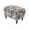 Eco-Ancheng EcoAncheng Ottoman Cover Rectangular Storage Ottoman Slipcover Footrest Stool Covers with Nonslip Elastic Bottom