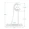 KOLAKO Curtain Rod Bracket 10 Pack Heavy Duty Holders White Hooks Hangers for Wall Drapery Support Brackets for 1 Inch Drape Poles