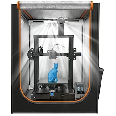YOOPAI 3D Printer Enclosure with LED Light Fireproof Dustproof Tent Constant Temperature Protective Cover for Ender3 Max NeoEnder3 S1 PlusEnder 5 ProPlusNeptune 4 PlusCR1010S PRO10 MiniCRX Large
