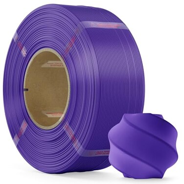 MarsWork PLA Filament 175mm PLA 3D Printer FilamentRefill1kg Refill for Reusable Spools22lbsPremium Quality 3D Printing Filament for Bambu lab 3D PrintersPurple