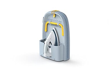 Joseph Joseph Pocket Max Portable Folding Tabletop Ironing Board 35 Surface Integrated Iron Storage Hook Compact Design