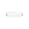 FOYO Basics Tempered Glass Baking Dish 16 Quart Clear Oblong Dish Set Casserole Dish Cooking Oven Bake